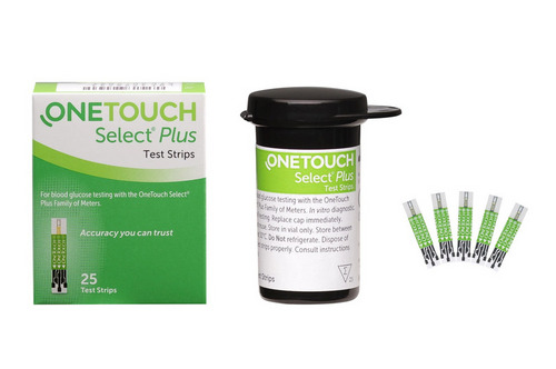 OneTouch Select Plus Test Strips 25's