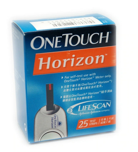 OneTouch Horizon Blood Glucose Test Strips 25's