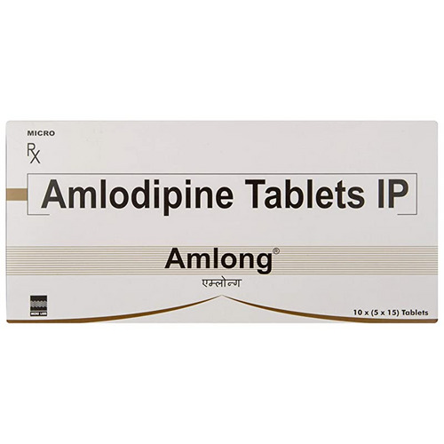Amlong Tablet 15's used for treatment of high blood pressure or hypertension