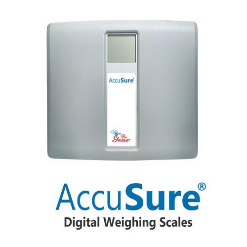 AccuSure Digital Weight Scale Glass