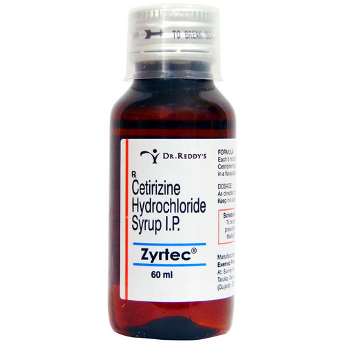 Zyrtec Syrup 60ml Check Price, Uses, Side Effects, Substitutes