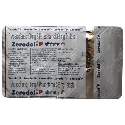 ZerodolP Tablet 10's Check Price, Uses, Side Effects, Substitutes