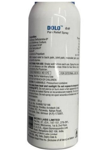 Dolo Pain Relief Spray 55g