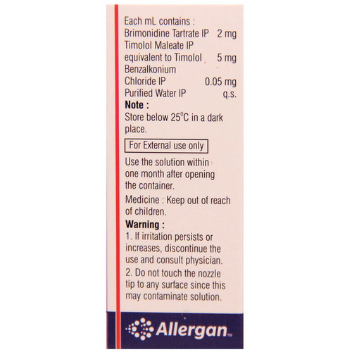 Combigan Ophthalmic Solution 5ml