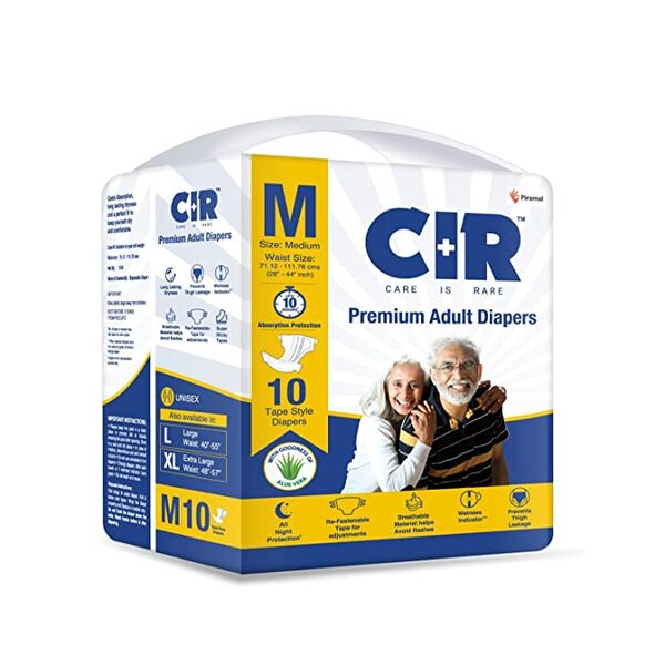 CIR Premium Adult Diapers Medium 10's