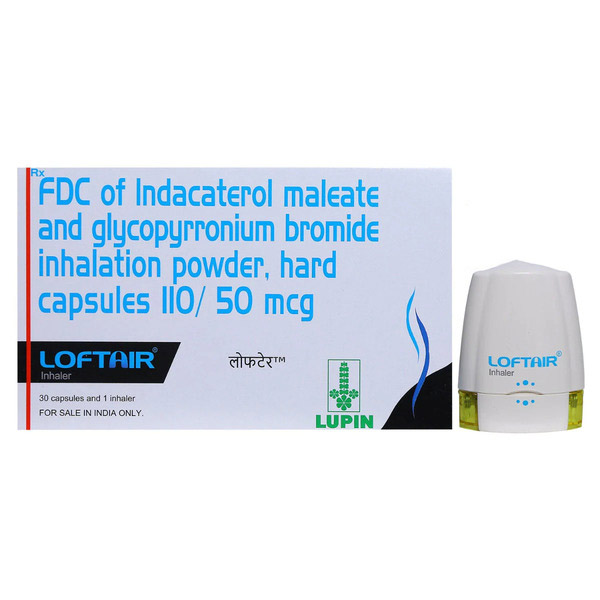 Loftair Capsule with Inhaler 30's
