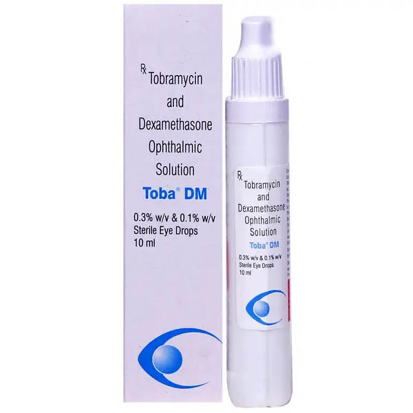Buy Toba DM Eye Drops 10ml Online Check Price & Substitutes