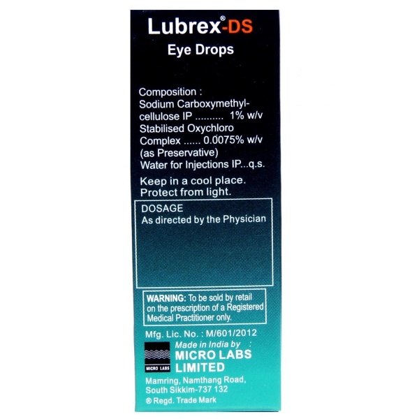 Lubrex-DS Eye Drops 10ml