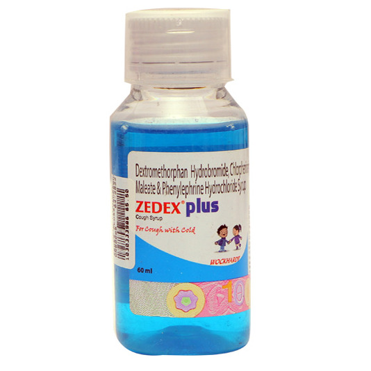 Buy Zedex Plus Cough Syrup 60ml