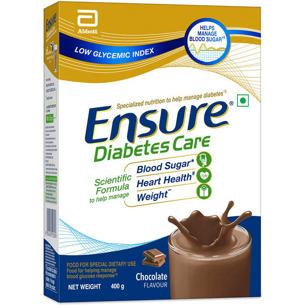 Buy Ensure Diabetes Care Chocolate Powder 400g (Refill Pack) Online