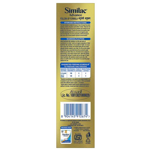 Similac Advance Stage 2 Follow-Up Formula 400g (after 6 months)