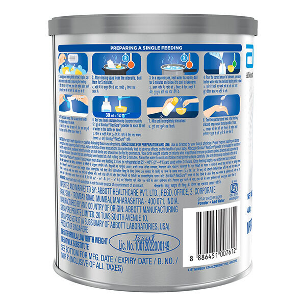 Buy Similac Neosure Infant Formula for Premature Baby 400g Tin (birth