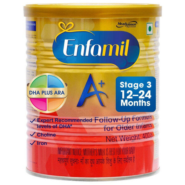 Enfamil A+ Stage 3 Infant Follow-Up Formula 400g (12 to 24 months)