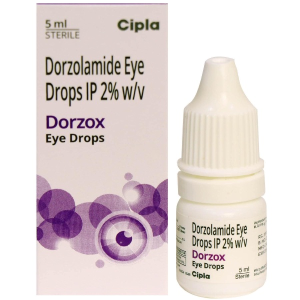 Dorzox Eye Drops 5ml used for the treatment of Glaucoma