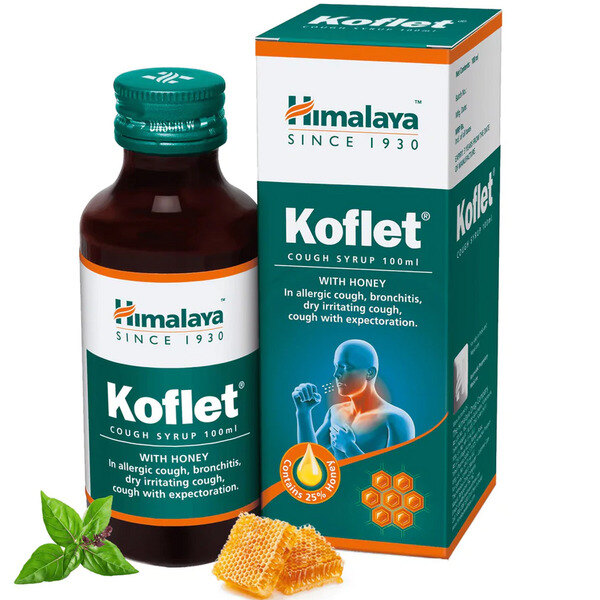 Buy Himalaya Koflet Syrup 100ml Online Check Price & Substitutes