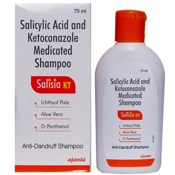 Salisia KT Shampoo 75ml | Check Price, Uses, Side Effects, Substitutes Salisia KT Shampoo 75ml | Check Price, Uses, Side Effects, Substitutes