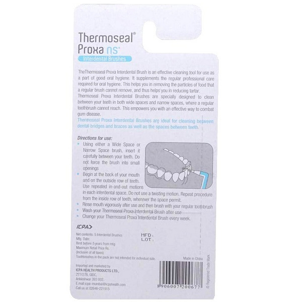 Thermoseal Proxa NS Interdental Brush 5's