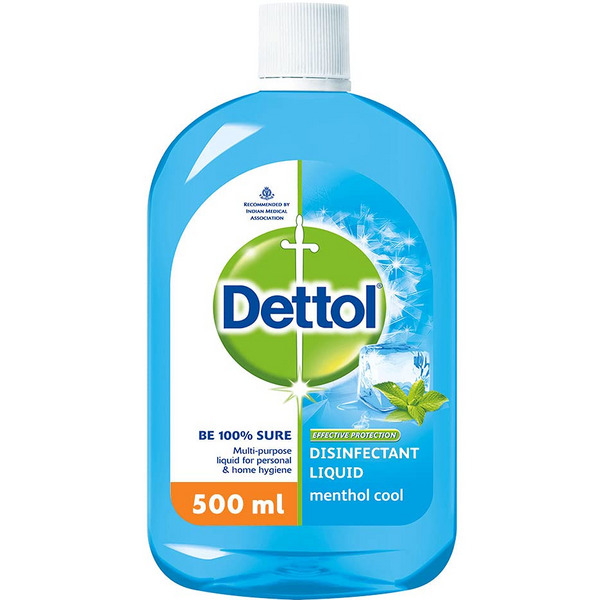 Dettol Disinfectant Menthol Cool Liquid 500ml