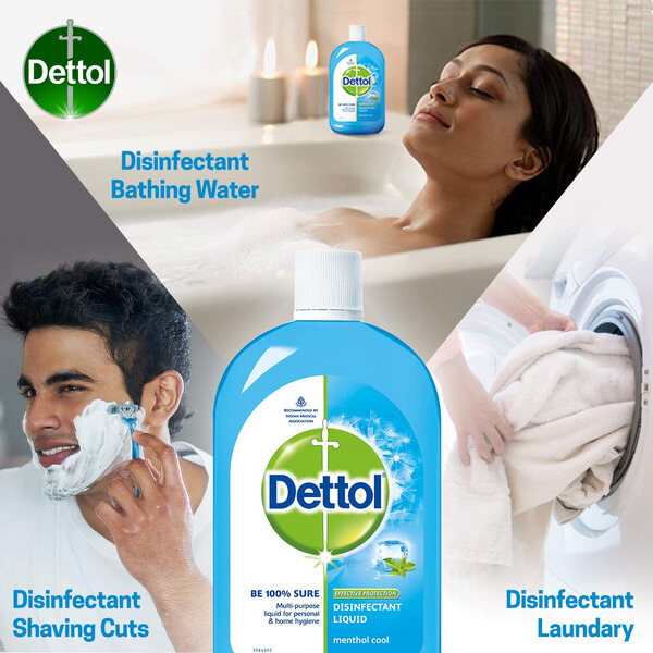 Dettol Disinfectant Menthol Cool Liquid 500ml