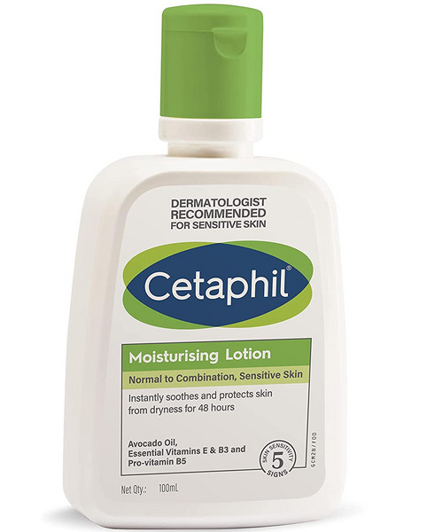 Cetaphil Moisturising Lotion 100ml (Normal to Combination, Sensitive Skin)