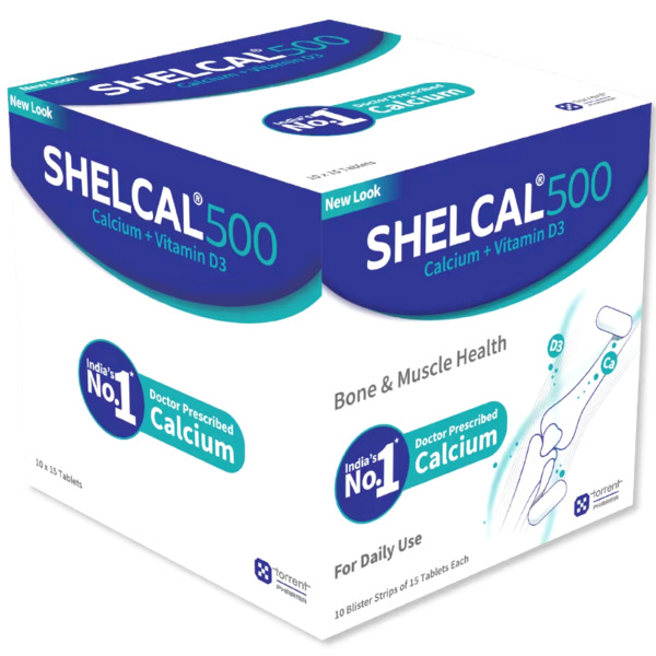 Shelcal 500 Tablet 15's