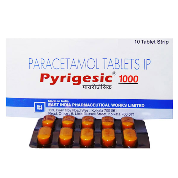 Pyrigesic 1000 Tablet 10's Check Price, Uses, Side Effects, Substitutes