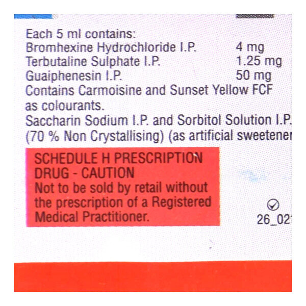 Broncorex Expectorant 100ml Check Price, Uses, Side Effects, Substitutes