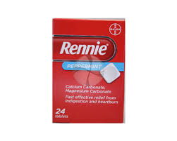 RENNIE PEPPERMINT 48s TABLETS | HnG Online Pharmacy