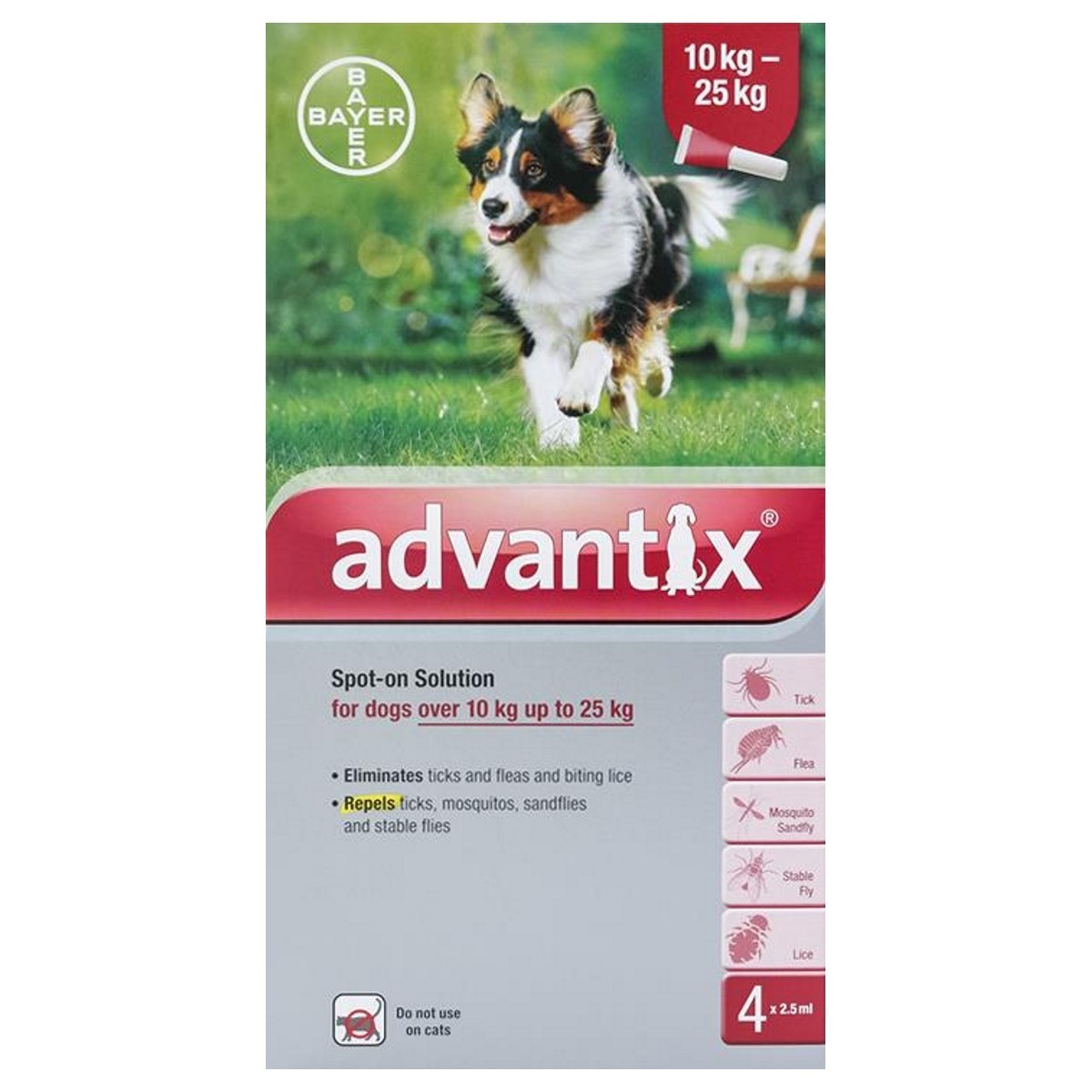 ADVANTIX FOR DOGS OVER 10KG 25KG HnG Online Pharmacy