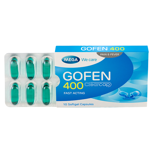 GOFEN 400mg 10s SOFT GELATIN CAPSULE | HnG Online Pharmacy