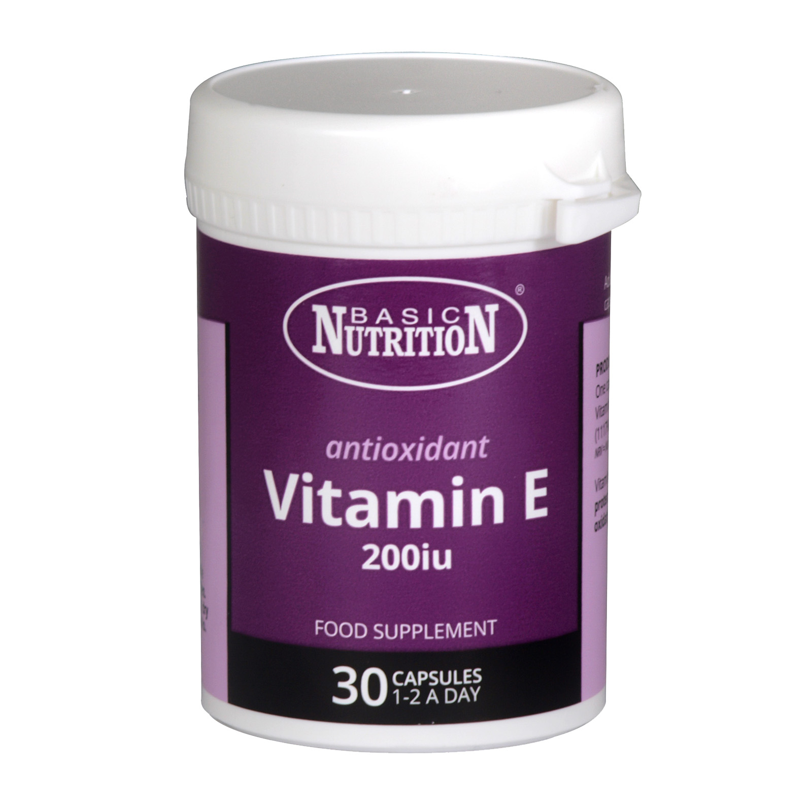 BASIC NUTRITION'S VITAMIN E 200iu 30s CAPSULE HnG Online Pharmacy