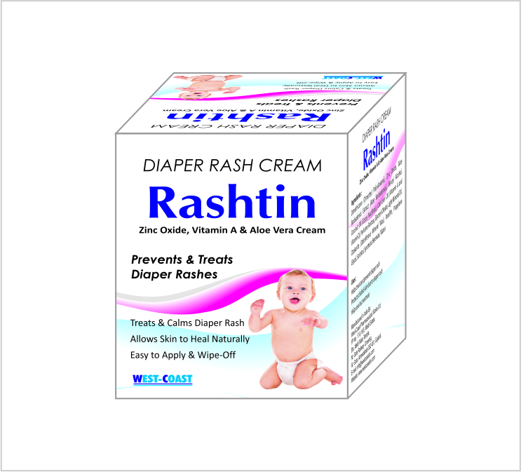 RASHTIN DIAPER RASH CREAM 100gm HnG Online Pharmacy
