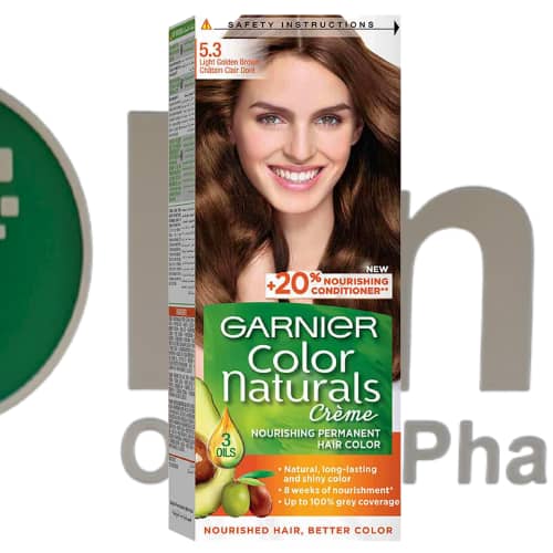 GARNIER COLOUR NATURAL  CHOCOLATE HAIR COLOUR 60+40+10ml | HnG Online  Pharmacy