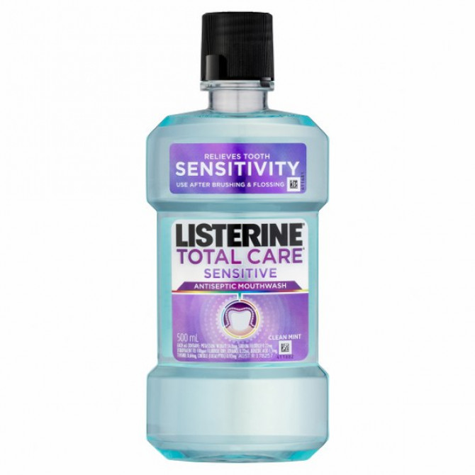 LISTERINE TOTAL CARE SENSITIVE MOUTHWASH 500ml