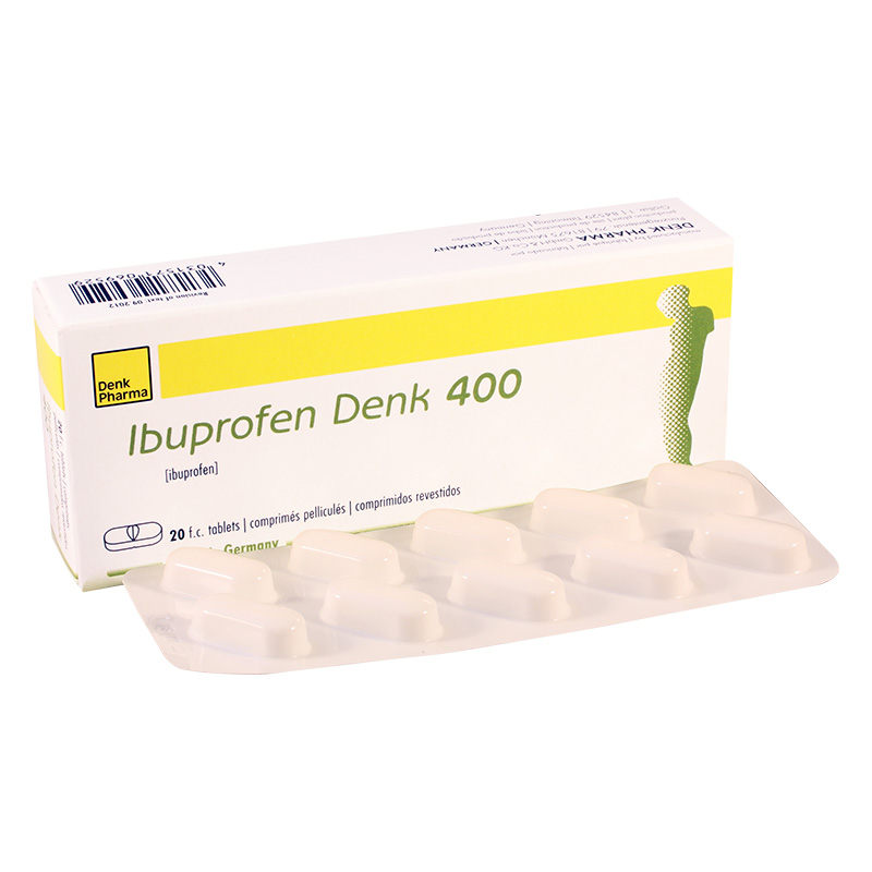 IBUPROFEN DENK 400MG 10 TABLETS | HnG Online Pharmacy