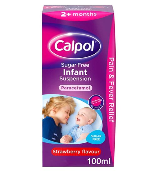 CALPOL INFANT SUSPENSION s/f 100ML UK HnG Online Pharmacy